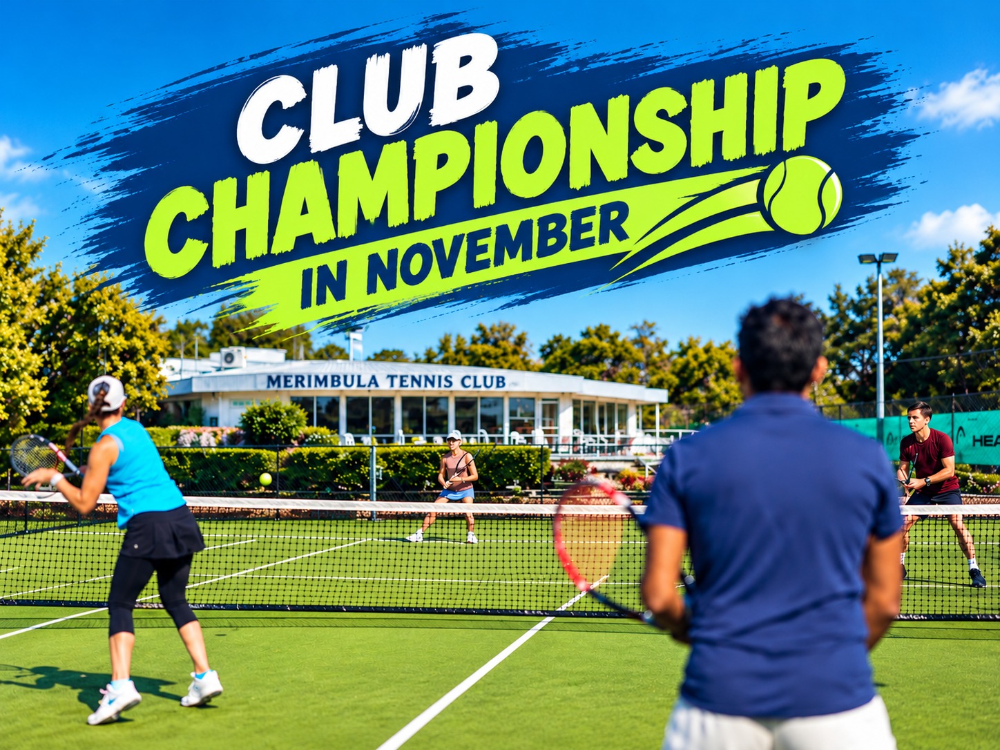 Club Championships promotional poster